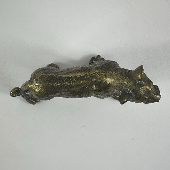 Bronze Young Lion Statue (Small) - Animal Art Sculpture Figurine 3.5 Inches - Picture 6 of 10